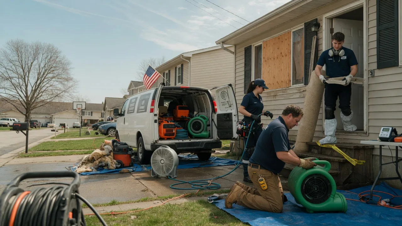 Water Damage Restoration in Black Oak, AR near me